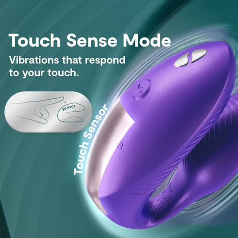 We-Vibe Chorus Pro Couples Vibrator - Cosmic Purple